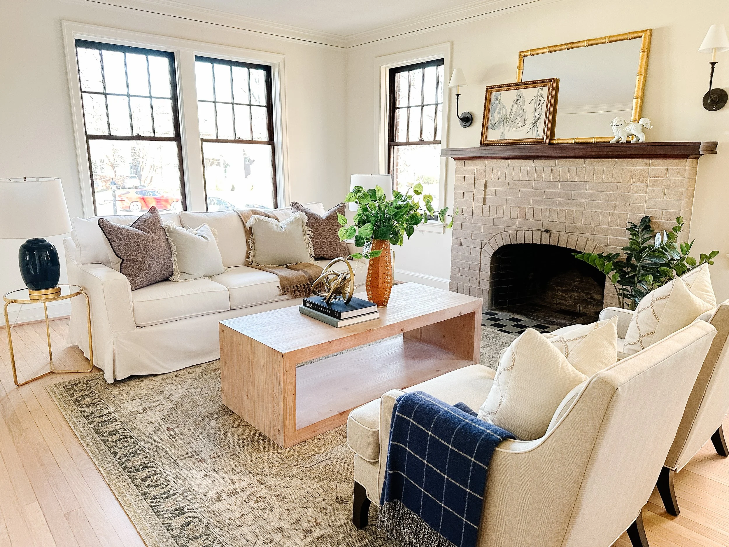  University City Home Staging Project, by Olive + Opal Interiors 