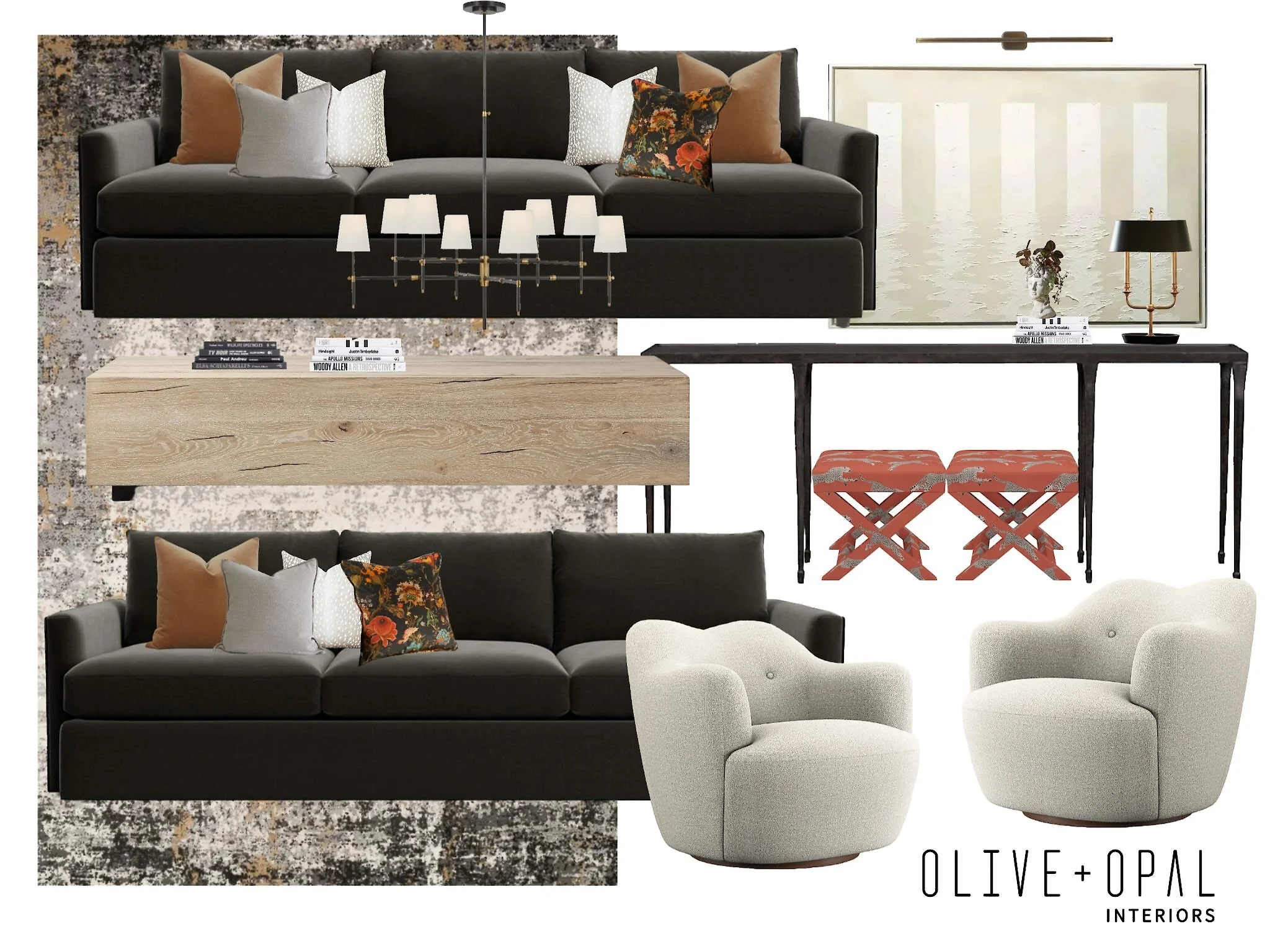  Sample Living Room Design Board 